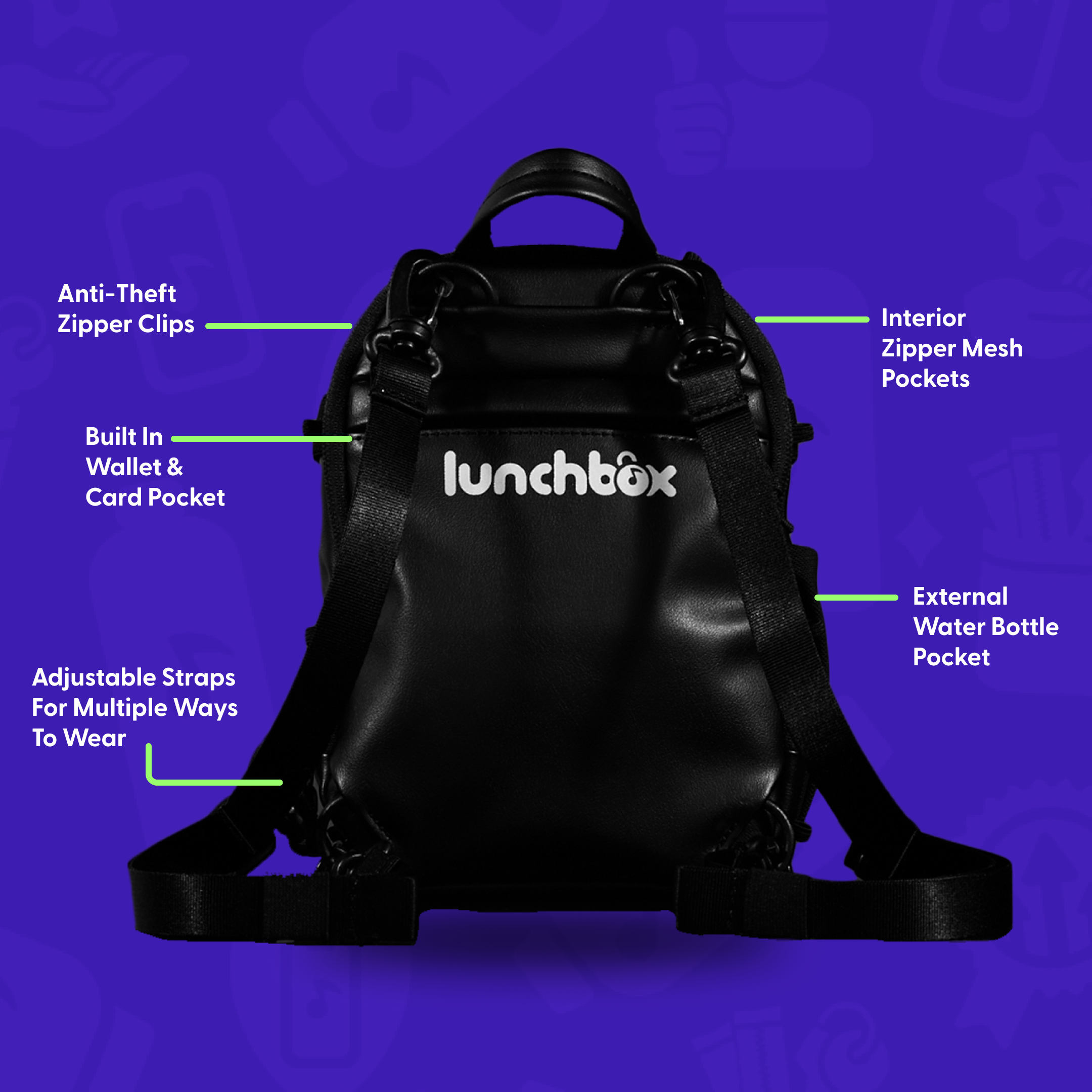 clip on mini backpack Mini Pack