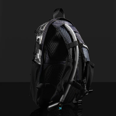 Tripped Blue Clear Hydration Pack