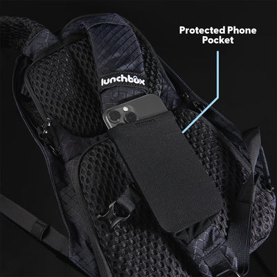 Tripped Blue Clear Hydration Pack