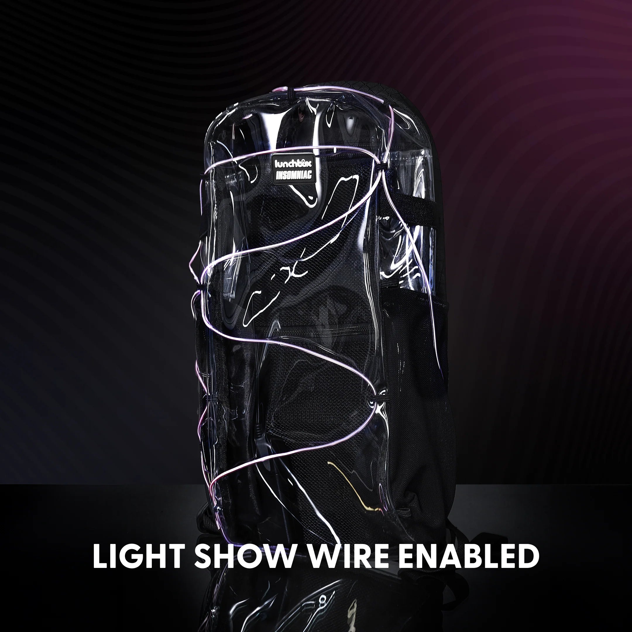 Clear Lite Pack l Insomniac x Lunchbox – Lunchbox Packs