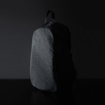 Rainbow Snakeskin Clear Hydration Pack