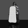 Silver Geo Clear Hydration Pack
