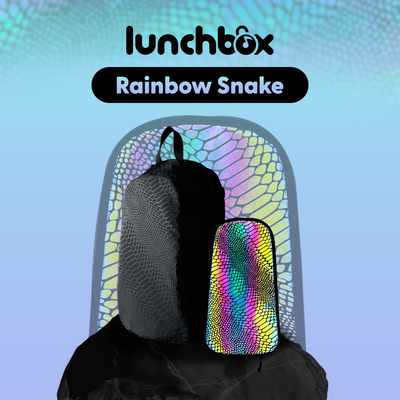 Rainbow Snake Skin - Lunchbox