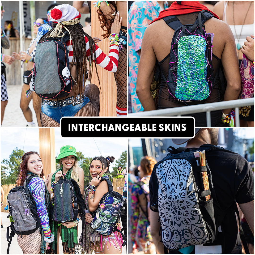 Lunchbox Hydration Backpack Live Events, Festivals, Raves Lunchbox