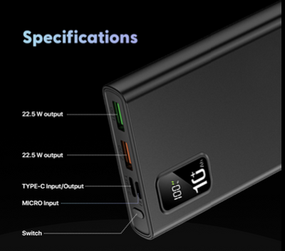 Powerbox External Battery - Lunchbox