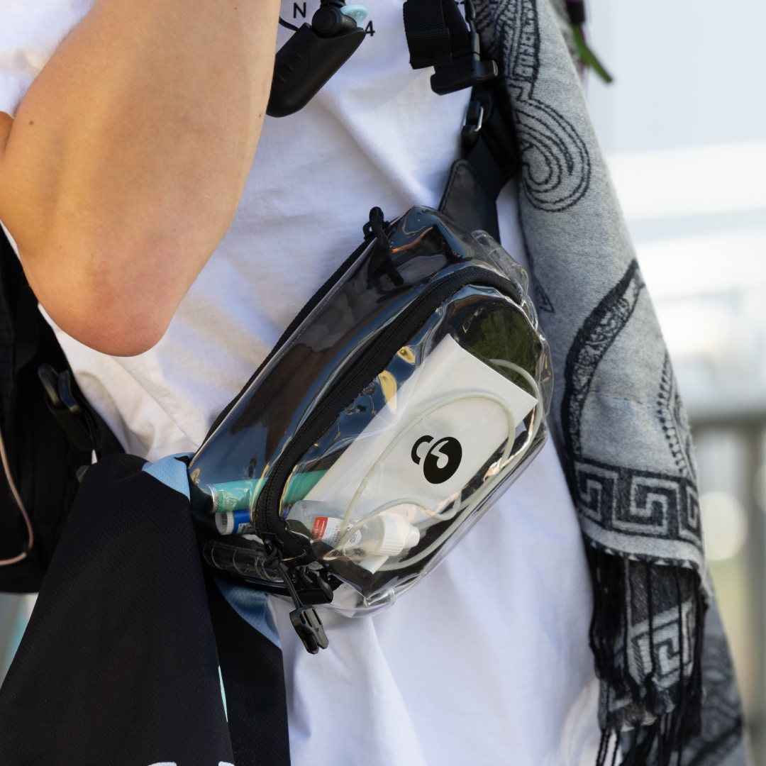 Clear best sale fanny pack